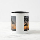 Hawaiischer Sonnenuntergang Tasse (Zentrum)