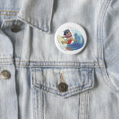 Hawaiischer Surfer Button (Beispiel)