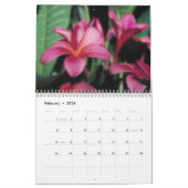 Hawaiischer tropischer Kalender der Flora-2015 (Feb 2026)
