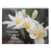 Hawaiischer tropischer Kalender der Flora-2015 (Titelbild)