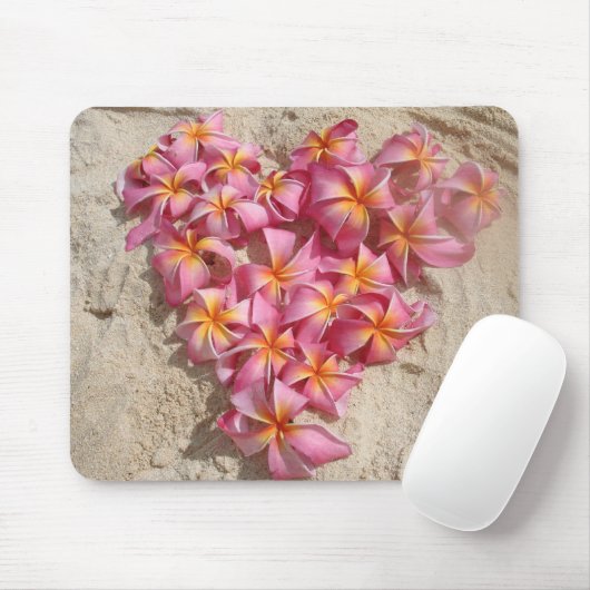 Hawaiischer Valentinsgruß Mousepad (Mit Mouse)