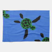 Hawaiisches Art Honu Gewohnheits-Geschirrtuch Küchentuch (Horizontal)