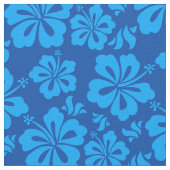 Hawaiisches Blumengewebe Stoff (Nahaufnahme)