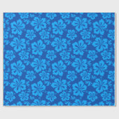 Hawaiisches Blumenverpackungspapier Geschenkpapier (Flach)