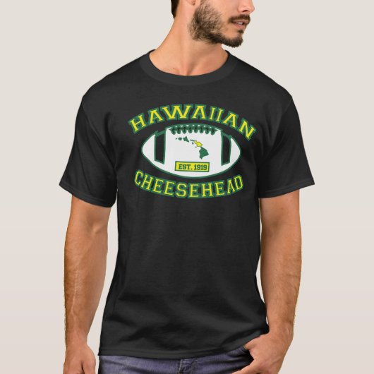 Hawaiisches Cheesehead T-Shirt (Vorderseite)