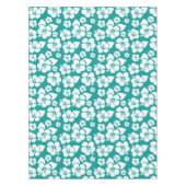 Hawaiisches Hibiskus-Blumen-Muster Tischdecke (Vorderseite)