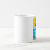 hawaiisches hula Mädchen Kaffeetasse (Mittel)