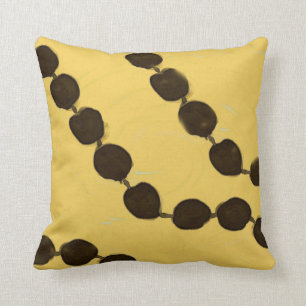 Hawaiisches Kukui Nuss-Wurfs-Kissen Kissen