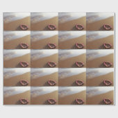 Hawaiisches Leu-Strand-Packpapier Geschenkpapier (Flach)