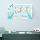 Hawaiisches Luau Party Banner (Messeveranstaltung)