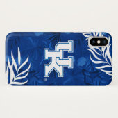 Hawaiisches Muster Kentuckys | Case-Mate iPhone Hülle (Rückseite (Horizontal))