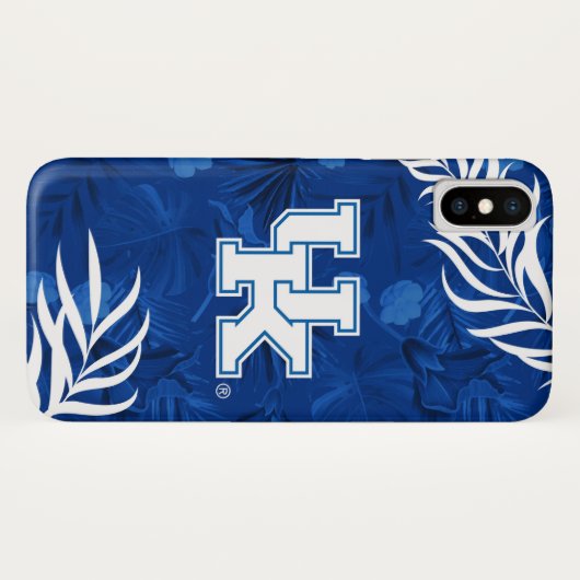 Hawaiisches Muster Kentuckys | Case-Mate iPhone Hülle (Rückseite (Horizontal))