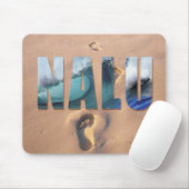 Hawaiisches "Nalu" (Brandung) Mousepad (Mit Mouse)