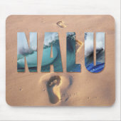 Hawaiisches "Nalu" (Brandung) Mousepad (Vorne)