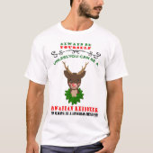 Hawaiisches Ren - seien Sie sich - T - Shirt (Vorderseite)
