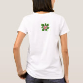 Hawaiisches Stechpalme Mele Kalikimaka T-Shirt (Rückseite)