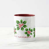 Hawaiisches Stechpalme Mele Kalikimaka Tasse (Zentrum)