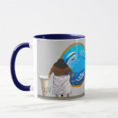 Hawaiisches Straßen-Kunst-Israel-Wandgemälde Tasse (Links)