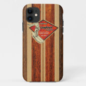 Hawaiisches Surfbrett. Waimea. Case-Mate iPhone Hülle (Rückseite)