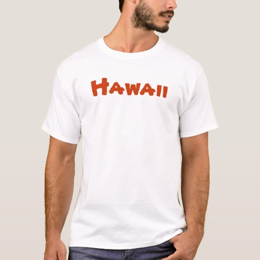 Hawaiisches surfendes T-Shirt (Vorderseite)