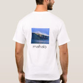 Hawaiisches surfendes T-Shirt (Rückseite)