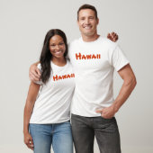 Hawaiisches surfendes T-Shirt (Unisex)