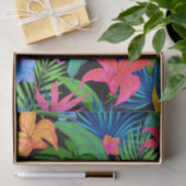 Hawaiisches tropisches Blumen-Muster Seidenpapier (Geschenk)