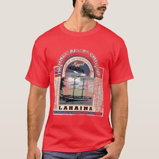 HAWAIISCHES WAL-ALE T-Shirt (Vorderseite)