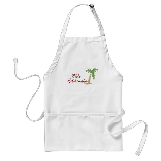 Hawaiisches Weihnachten 2 der Palme Schürze (Vorne)