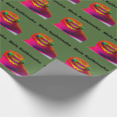 Hawaiisches Weihnachten Mele Kalikimaka Geschenkpapier (Ecke)