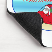 Hawaiisches Weihnachten Mousepad (Ecke)