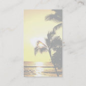 Hawaiisches wirkliches Anwesen South Pacific Visitenkarte (Rückseite)