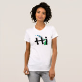 Hawaiischildkröte und -inseln T-Shirt (Vorne ganz)