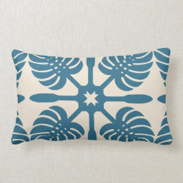 HAWAISCH-QUILT-PILLOW - Monstera Lendenkissen