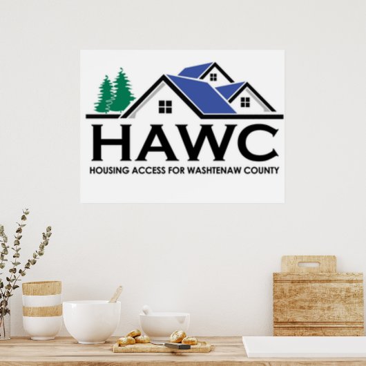 HAWC-Plakat Poster (Küche)