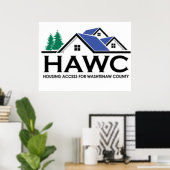 HAWC-Plakat Poster (Heimbüro)