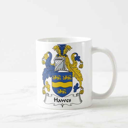 Hawes Familienwappen Kaffeetasse (Rechts)