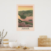Haweswater Lake District Reiseplakat Poster (Küche)