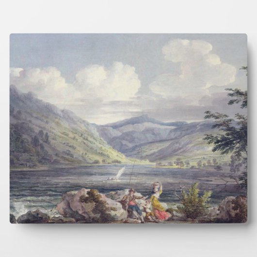 Haweswater, Westmoreland, c.1795 (w/c über Graphit Fotoplatte (Vorderseite)