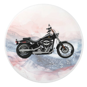 Hawg Heritage Patriotic V-Twin Twin Cam Era Knob Keramikknauf