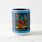 Hawiian Anthuriums (personalisierte Umarmung) Tasse (Zentrum)