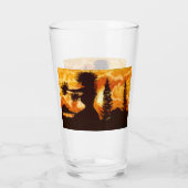 Hawiian Hula Dancer Glas (Rückseite)