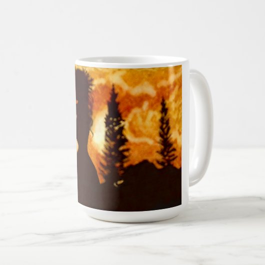 Hawiian Hula Dancer Kaffeetasse (VorderseiteRechts)