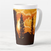 Hawiian Hula Dancer Milchtasse (Rechte Ecke)