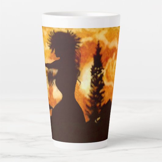 Hawiian Hula Dancer Milchtasse (Vorderseite)