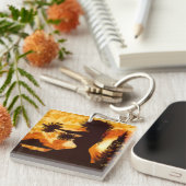 Hawiian Hula Dancer Schlüsselanhänger (Vorderseite rechts)