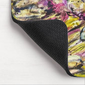 Hawk Abstrakt Art Design Mousepad (Ecke)