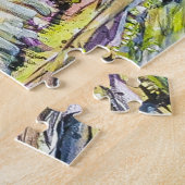 Hawk Abstrakt Art Design Oversified Jigsaw Puzzle (Seite)