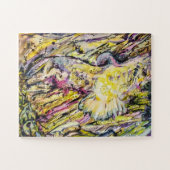 Hawk Abstrakt Art Design Oversified Jigsaw Puzzle (Horizontal)