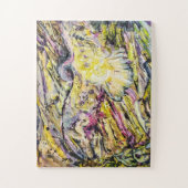 Hawk Abstrakt Art Design Oversified Jigsaw Puzzle (Vertikal)